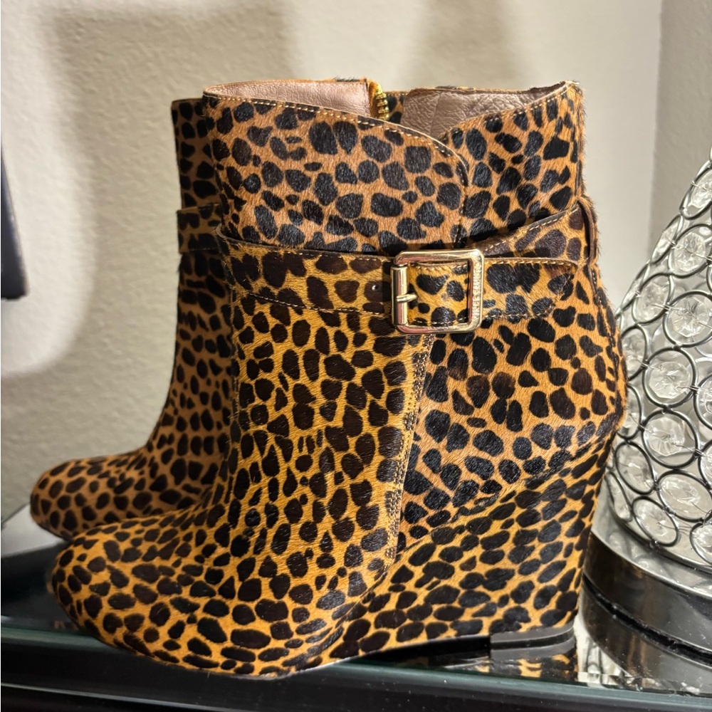 Leopard Print Wedges - Picture 3 of 3